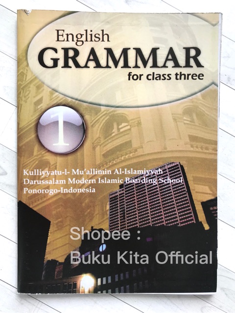 Download advanced english grammar books pdf pdf/epub or read online books in mobi ebooks. English Grammar Kmi Gontor Shopee Malaysia