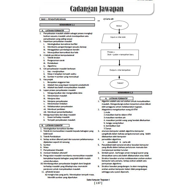 Platform ini ditawarkan secara percuma untuk tujuan pendidikan. Buku Sains Komputer Marks Latihan Topikal Tingkatan 4 Shopee Malaysia