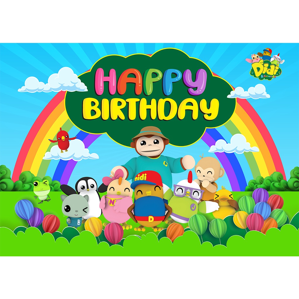 Birthday wishes for friend on facebook status, birthday wishes for friends sister, . Birthday Banner Birthday Backdrop Hari Jadi Didi Friends Shopee Malaysia