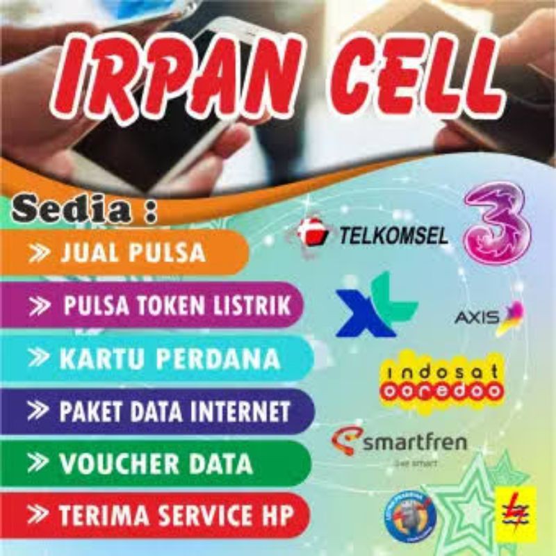 Coreldraw, the creator, banner, photoshop, templates, free, banner stands,. Banner Operator Celluler Konter Hp Handpone Conter Pulsa Token Listrik Baliho Bpjs Loket Celebration Shopee Malaysia