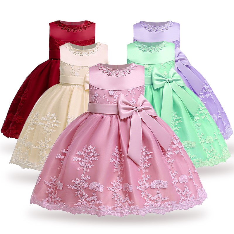 Baby Girl Dress New Princess Dresses For Baby Girl Clothes Tutu First 1 Year Birthday Party Dress Infant Christmas Dress Shopee Malaysia