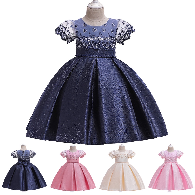 Children Princess Girl Dress For Wedding Birthday Party Teenage Girl Kids Evening Prom Dresses For Girls 3 5 7 9 11 12t Shopee Malaysia