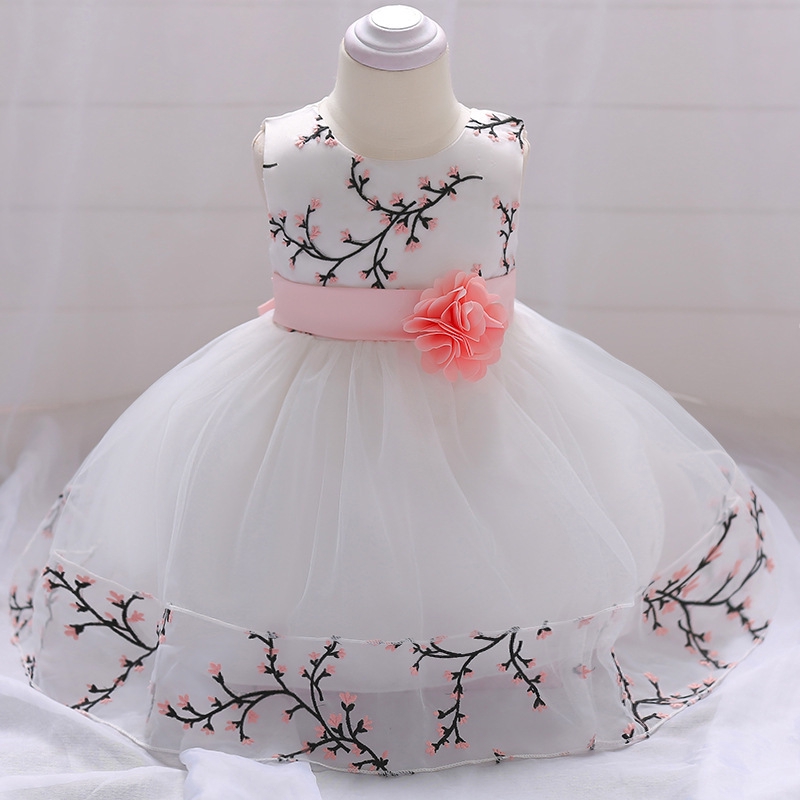 New Flower Girl Dress Baby Pageant Gown Birthday Gift Party Dress Girl Clothing Bridesmaid Dress Shopee Malaysia
