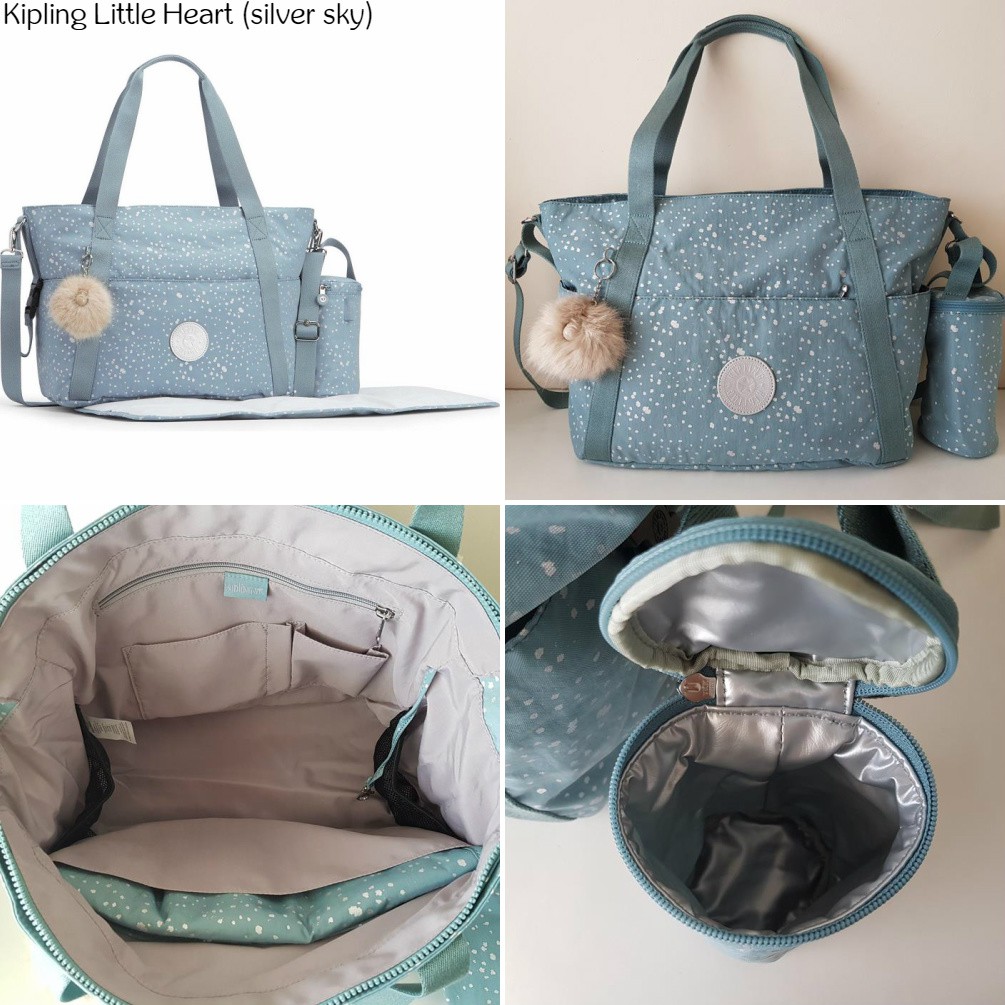 Nwt Authentic Kipling Little Heart Diaper Bag Babybag Shoulder Bag Shopee Malaysia