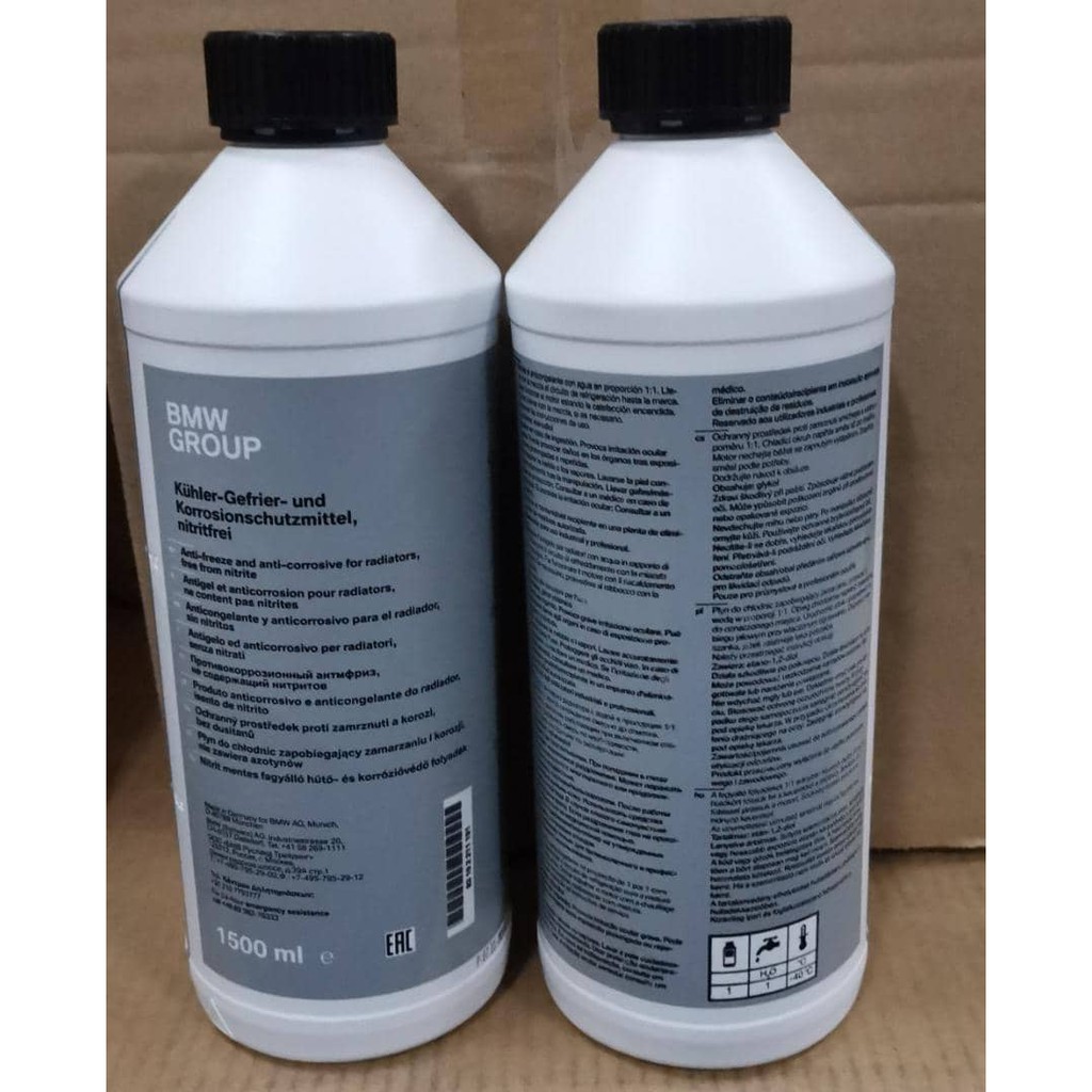 Bmw mini original coolant antifreeze 1.5l 83512355290