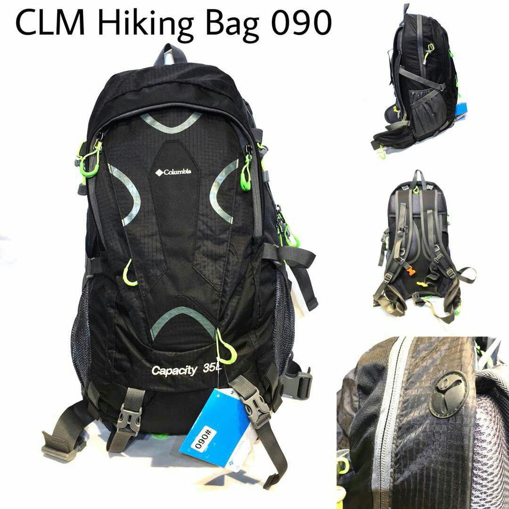 Ready Stock 40l Columbia Hiking Travel Bag Rucksack Camping Backpack Raincover Shopee Malaysia