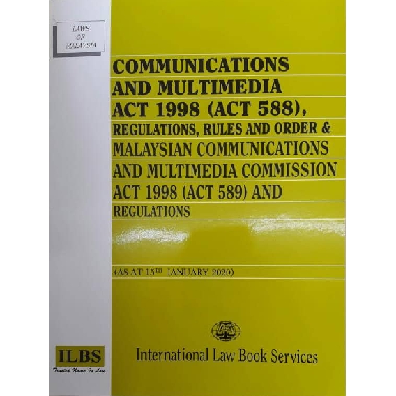 For more information about this . Communications And Multimedia Act 1998 Act 588 Shopee Malaysia