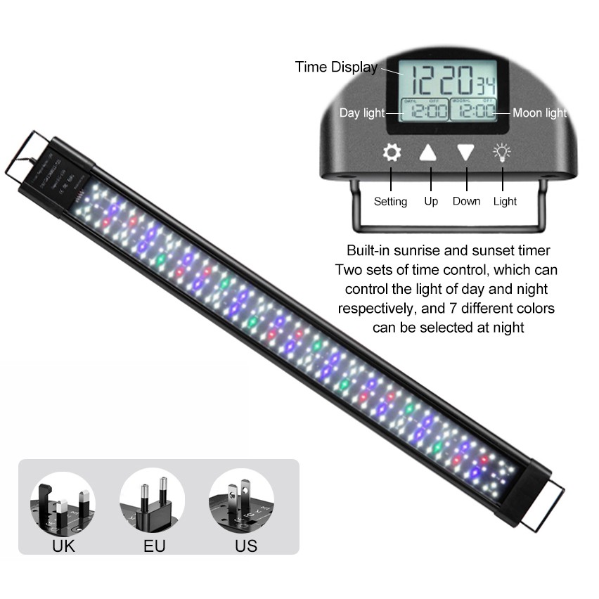 Varmhus Led Controlador De Luz Do Aquario Dimmer Modulador Tanque Peixes Controle De Temporizacao Iluminacao Inteligente Iluminacoes Aliexpress Beamswork led review 2020 the best aquarium lighting timers the most beamswork ea timer.