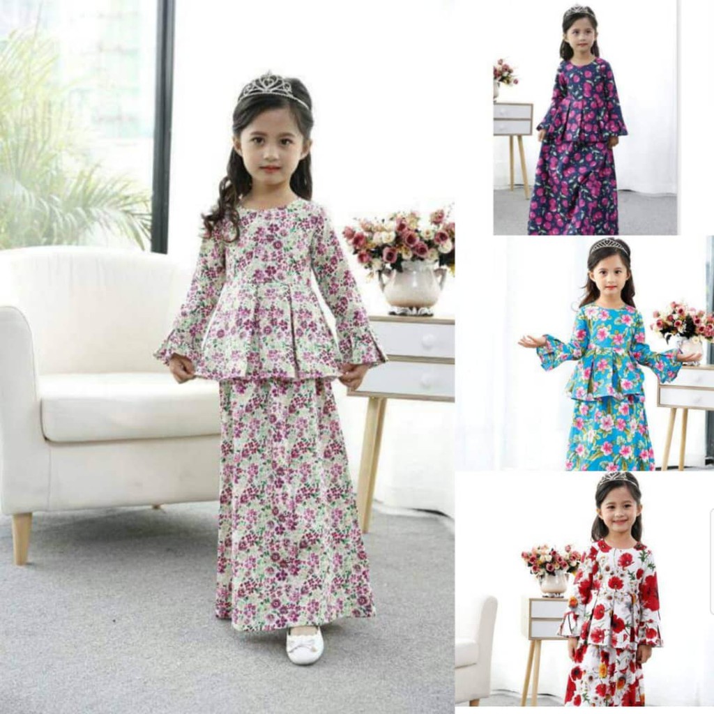 Ketemu lagi nih sob, pada postingan kali ini kami akan memberikan informasi populer mengenai design baju raya budak perempuan. Jubah Muslimah Baju Kurung Budak Kurung Peplum Kebaya Baju Raya Budak Perempuan Floral Dress Shopee Malaysia