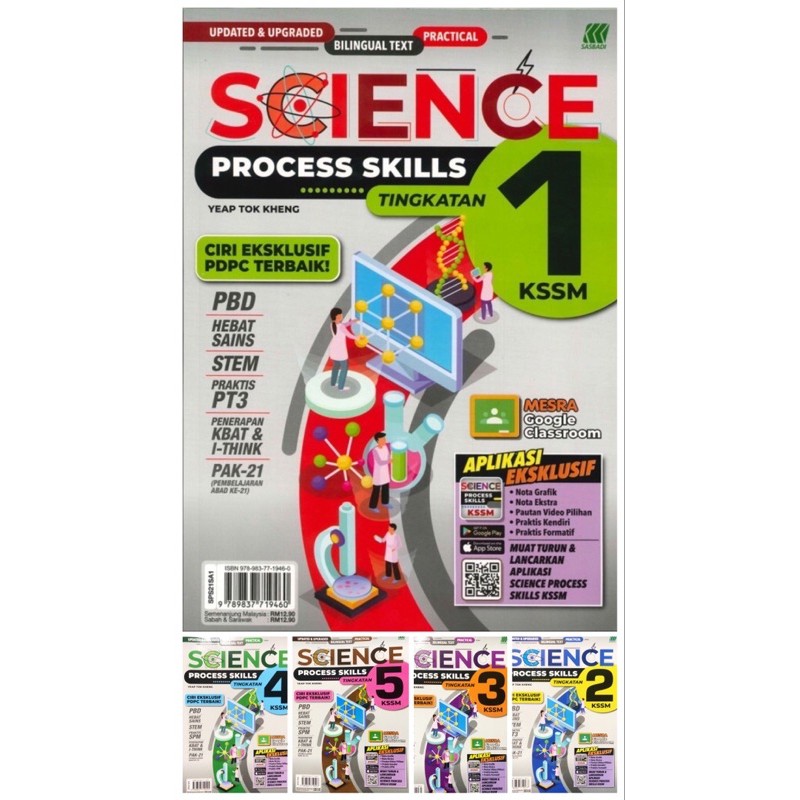 Jawapan Buku Science Process Skills Tingkatan 4 Bab 6 : Science Process Skills