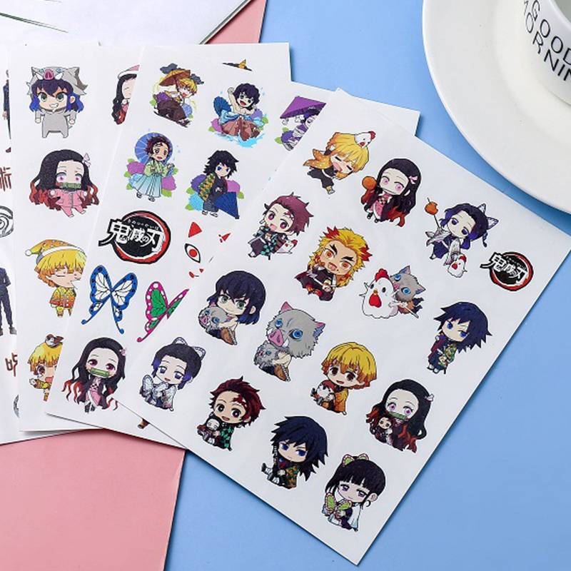 3Pcs Anime Demon Slayer Kimetsu No Yaiba Fake Tattoo Sticker Temporary Tattoos Waterproof Tatto Art Tatoo Hand Arm For Child Boy Girl Kids Gift Kamado Tanjirou Nezuko Agatsuma Zenitsu Hashibira Inosuke Kochou 800_x_800_jpg