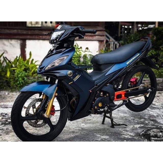 Coverset spark /crypton 135 combat original colour✓ hly brand✓ sticker siap tampal ✓ rm460‼️ custom and repaint by : Spark Combat Ori Hly V1 Ready Stock Shopee Malaysia