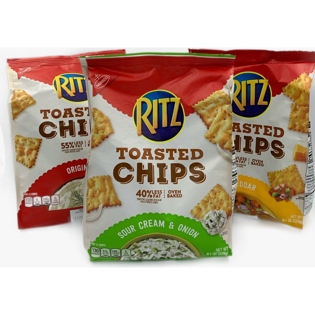 Maybe you would like to learn more about one of these? Ritz Toasted Chips Sour Cream Onion Cheddar 229g Titbits Snacks Shopee Malaysia