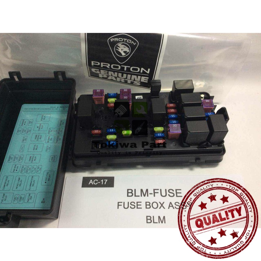 Berikut adalah masalah keta aku semalam masa balik keja (wira 1.5m). Genuine Part Proton Blm Fl Flx Fuse Box Pw950648 Shopee Malaysia
