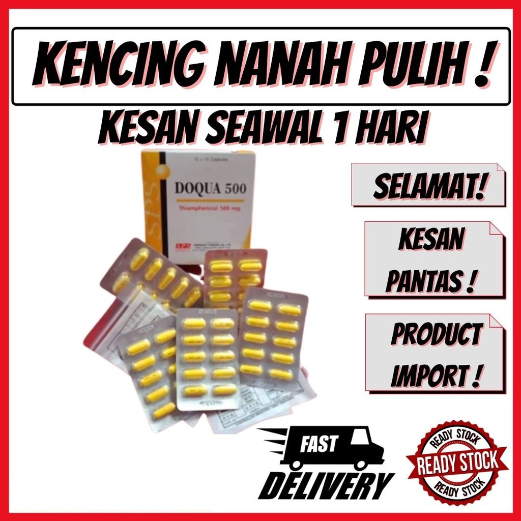 Kencing nanah atau gonore (go) adalah salah satu jenis penyakit menular seksual. Buy Sifilis Doqua 500mg Ubat Sifilis Kencing Nanah Ghonorrhea Keputihan 10capsule Seetracker Malaysia