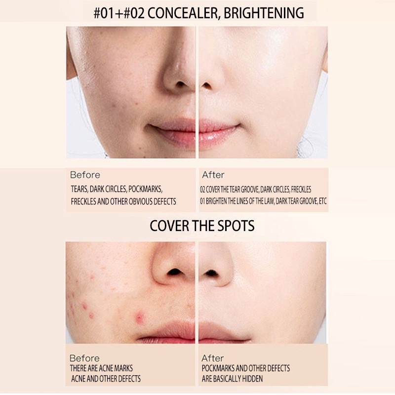 Namun, tak menutup faktor lain yang dapat menimbulkan jerawat pada wajah ataupun . Concealer Menutup Parut Jerawat Tahan Lama Shopee Malaysia