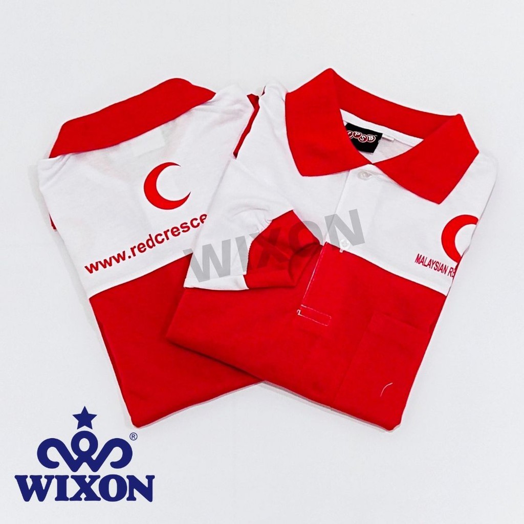 Tshirt krs lengan pendek/ kadet remaja sekolah/ tshirt persatuan krs/ baju persatuan krs. T Shirt Pbsm Bulan Sabit Merah Sekolah Rendah Sekolah Menengah Aktiviti Kokurikulum Shopee Malaysia