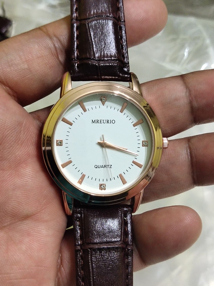 Cheap lover's watches, buy quality watches directly from china suppliers:mreurio fashion couple watch quartz watches parejas brown leather belt round dial clock lover's watch erkek kol saati enjoy free shipping. mreurio oumiya quartz leather couple watch set