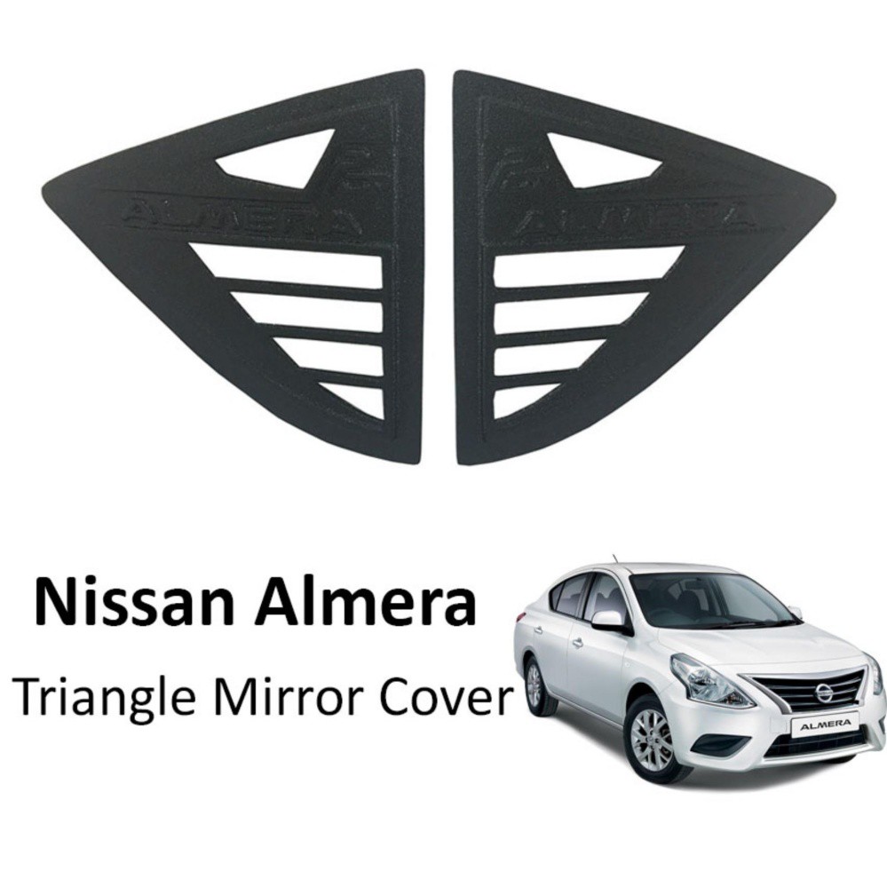 Interior mirrors for nissan almera. Nissan Almera Black Rear Side Window Triangle Mirror Cover ...