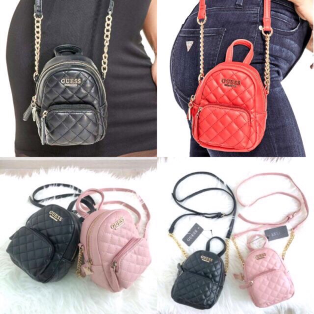 Ready Stock Guess Mini Backpack Sling Bag Style Shopee Malaysia