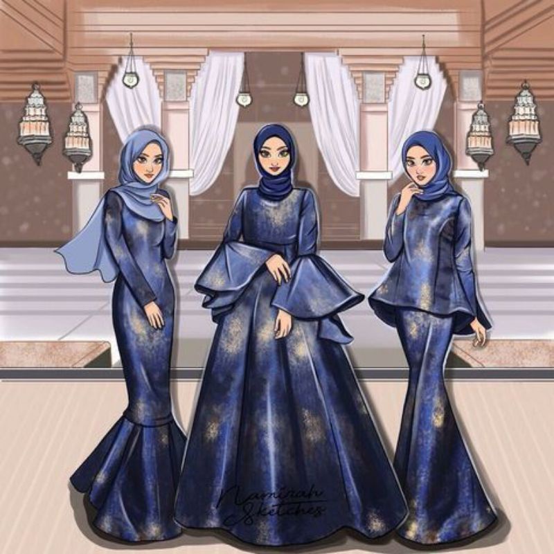 Tentu saja lukisan design baju pengantin memang cukup banyak dicari oleh. Baju Kurung Moden Prelove Shopee Malaysia