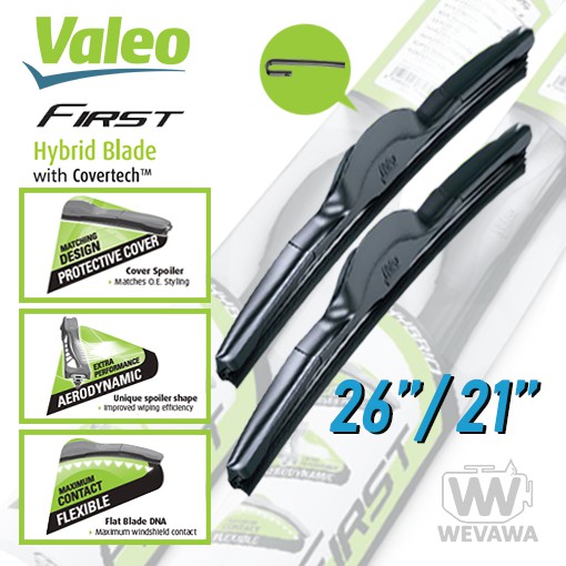 Valeo First Hybrid Wiper Blades Malaysia Valeo combines advanced OEM engineering and innovative designs.