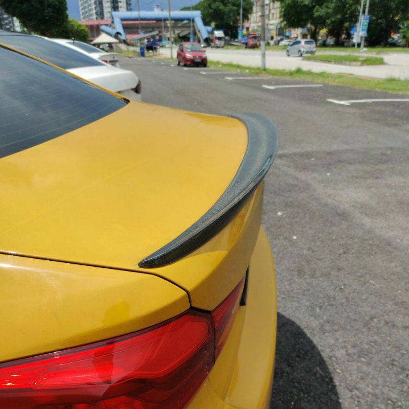 J/x bmw carbon ducktail m performance lip spoiler e60 e90 e92 f10 f30