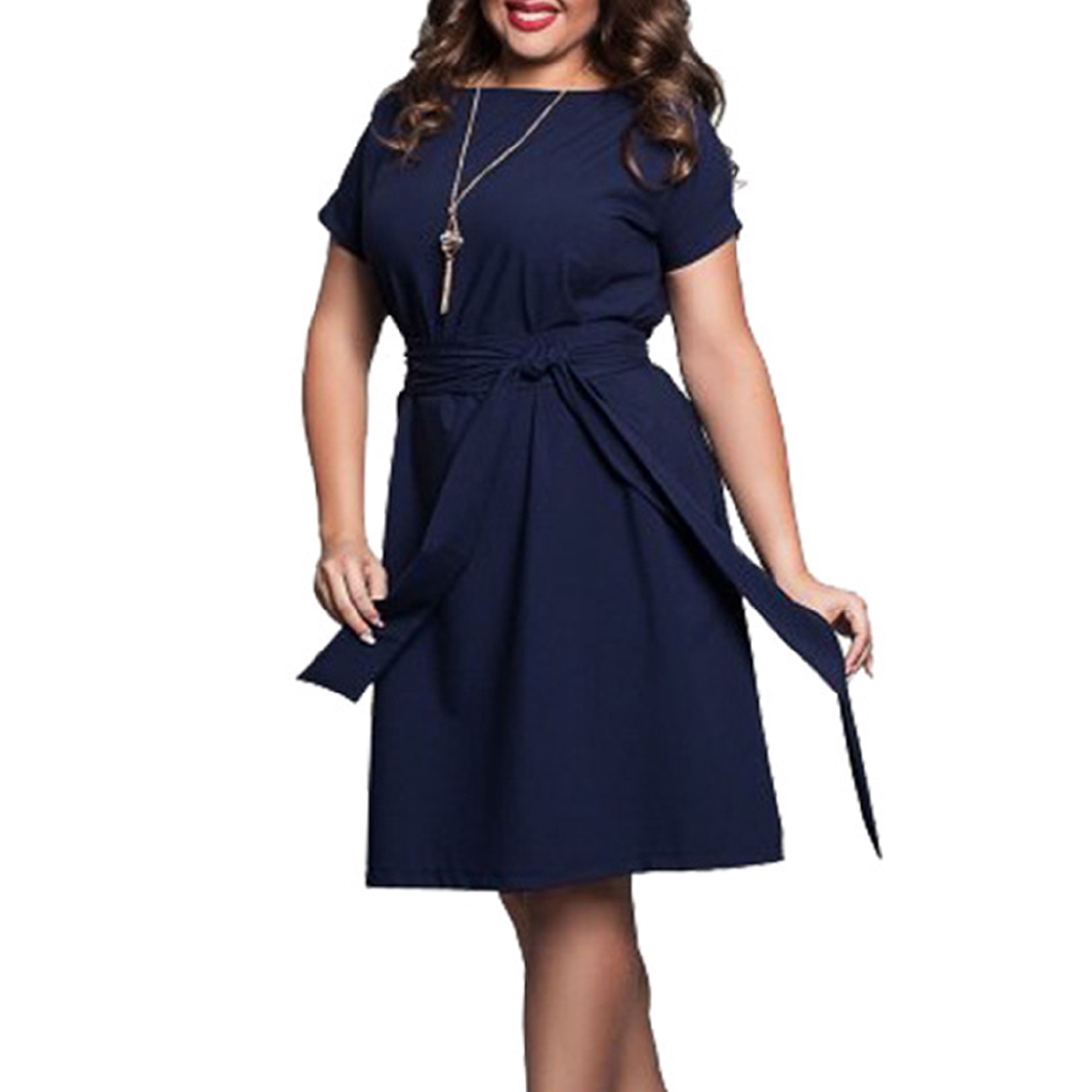 Q6 Elegant Sexy Chiffon Summer Women Dresses Big Size Dress Shopee Malaysia