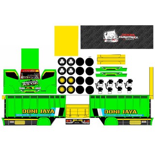 Yups, di game bussid ini kamu bisa mengendarai bus yang kamu miliki di game ini. 1 16 Scale Sanjaya Crane Jovanca Oleng Truck Papercraft Sheet Lembaran Papercraft Truk Oleng Jovanca Bangkit Sanjaya Skala 1 16