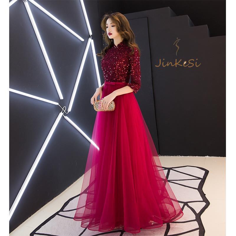 2019 New Toast Bride Summer Wedding Engagement Dress For Women Girl Sister Formal Hostess Show Evening Dinner Dress Shopee Malaysia