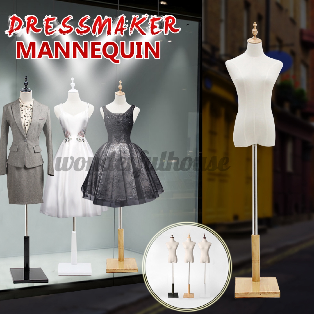 Details About Female Mannequin Model Dressmaker Display Torso Dress Form Shopee Malaysia