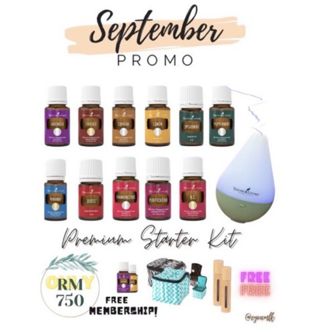If you haven't already, consider signing up for snapchat. Sign Up Now Premium Starter Kit Psk By Young Living Shopee Malaysia