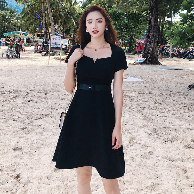 Ladies Holiday Party Outfits Formal Dresses Midi Prom Little Black Dress Shopee Malaysia