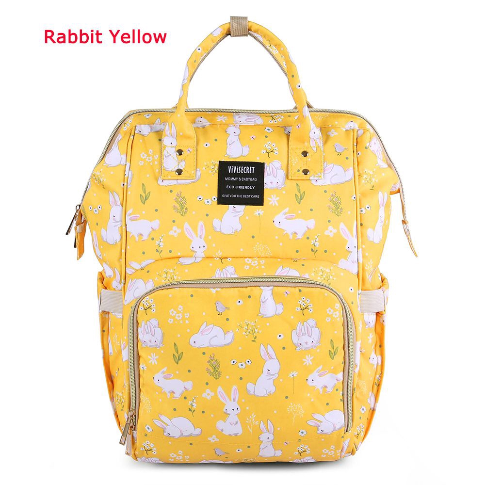Vivisecret Fashion Printed Baby Bags For Mom Maternity Diaper Bag Backpack Shopee Malaysia