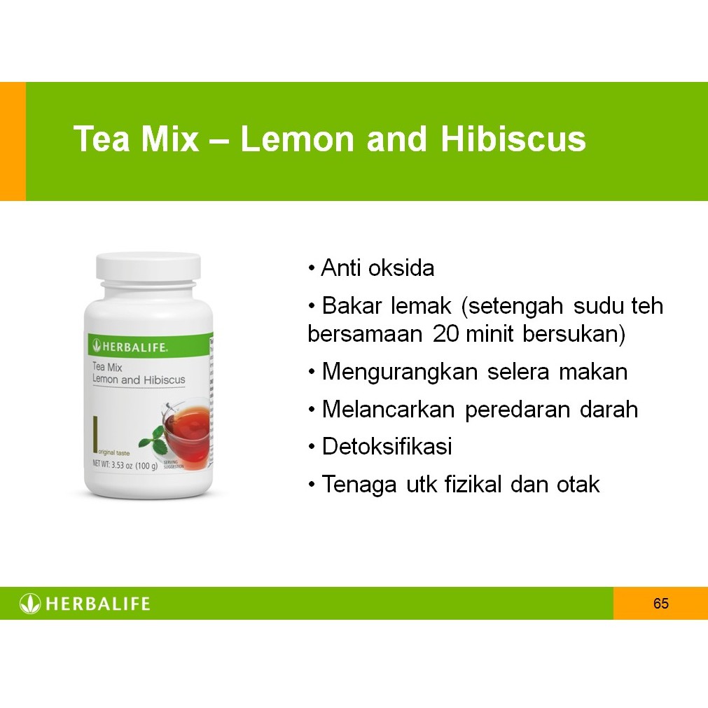Herbalife Tea Mix Shopee Malaysia