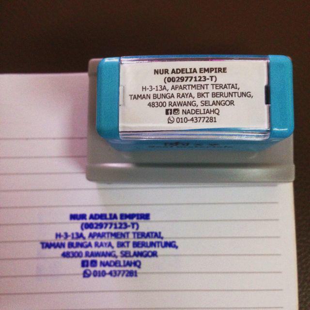 Contoh Cop Syarikat Enterprise / Cop Company Ssm Bulat Dan Petak Nurfa Grafik