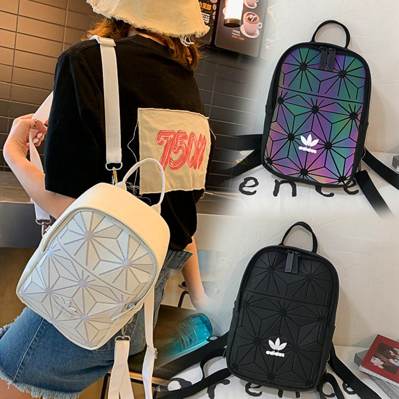Adidas Mini Backpack Women Fashion Backpacks 3d Shoulder Bag Leisure Small Bags Shopee Malaysia