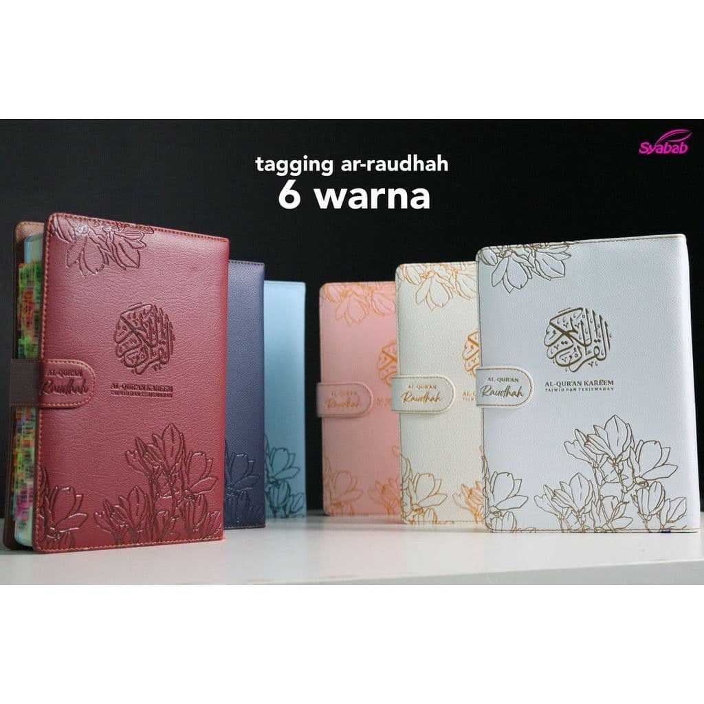 Floral Edition Al Quran Tagging Raudhah A5 Syabab Free Planner Malaysia Tags terdiri daripada doa-doa kisah para anbiya ayat-ayat peringatan ayat.