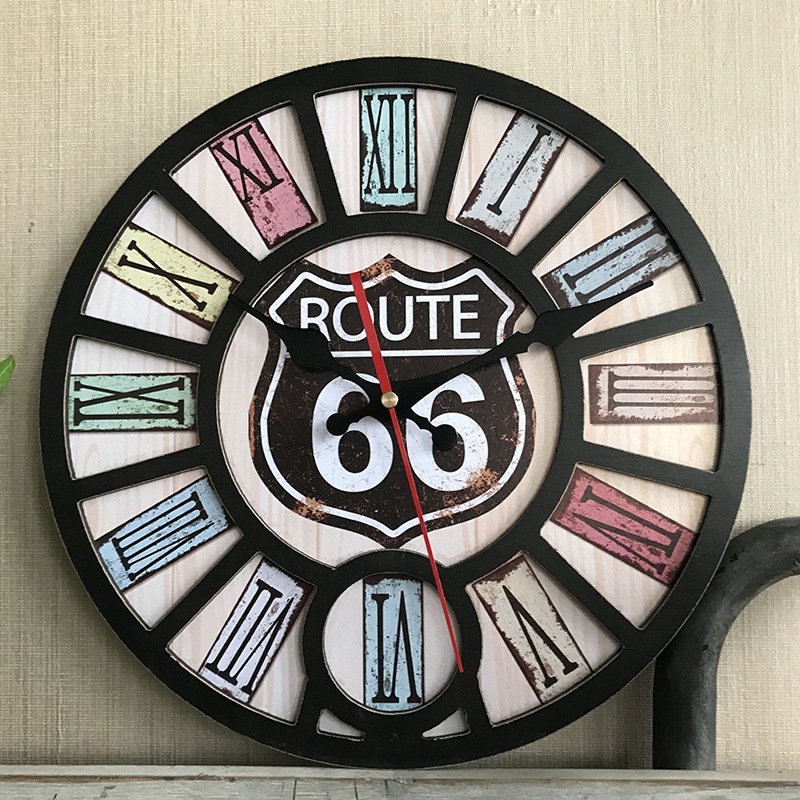 Idyllic Clock Make Old Creative Wooden Wall Clocks The Sitting Room Decorates Clocks And Watches Simplyidyllic Clock Mak Shopee Malaysia
