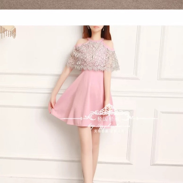 Korean Style Dinner Or Casual Dress Shopee Malaysia