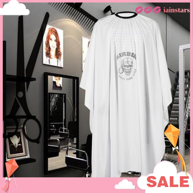 Iainstars Haircut Waterproof Cloth Salon Barber Cape Hairdressing