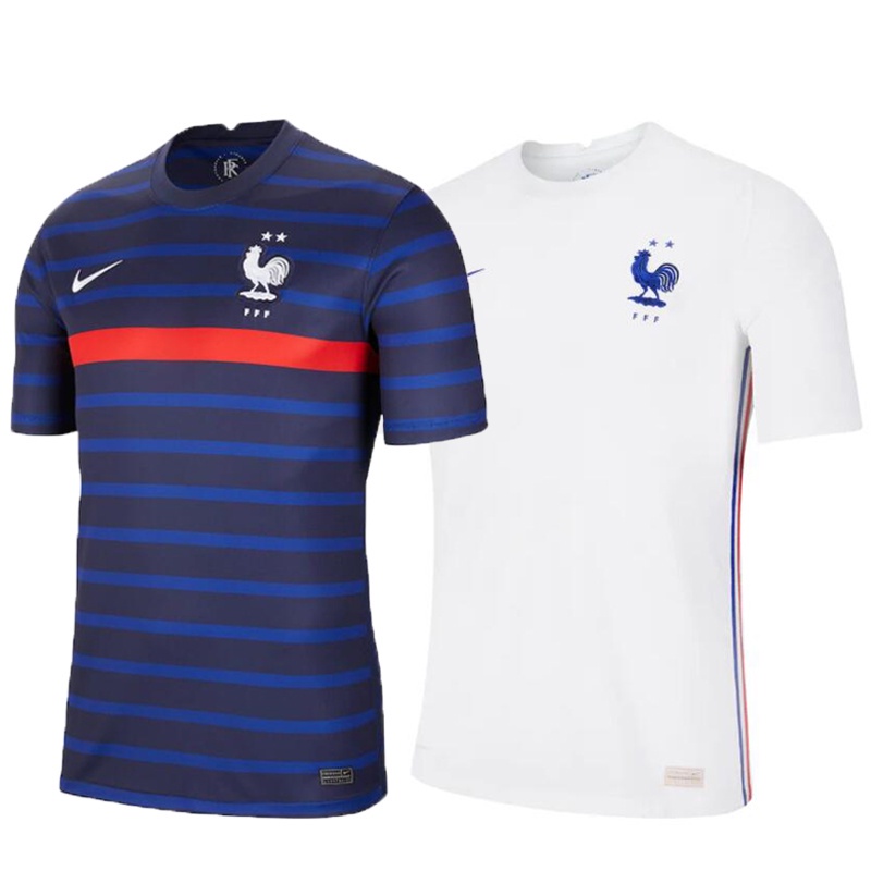 Kid's football shirt fff 2020 vapor match home. Top Quality 2020 21 France National Jersey 2021 Euro Cup Home Away Football Jerseys S 2xl Shopee Malaysia