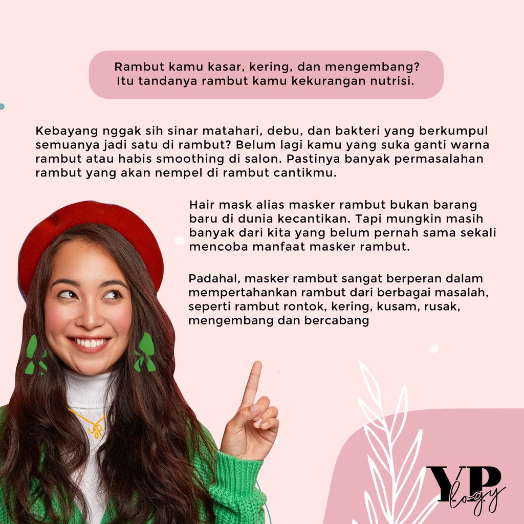 Pilih sampo dan kondisioner yang tepat · 2. Buy Yplogy Traditional Hair Mask Salon Style Hair Mask With Argan Oil Vitamin E Seetracker Malaysia
