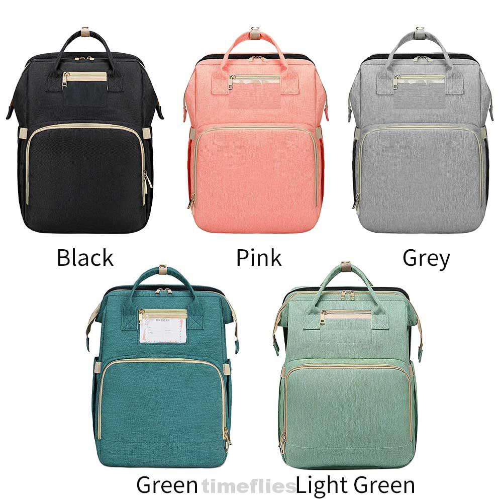 5 In 1 Backpack Changing Station With Mattress Travel Bassinet Diaper Bag Shopee Malaysia