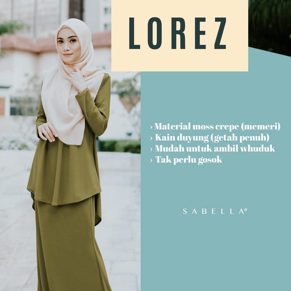 Lepas jumpa estella kurung ni, terus sis jatuh cinta pada pandang pertama dan tak tukar lagi kurung lain rekaan yang cantik dan menarik dan tekstur kain . Baju Kurung Tanpa Gosok Sabella Lorez 6 0 Shopee Malaysia