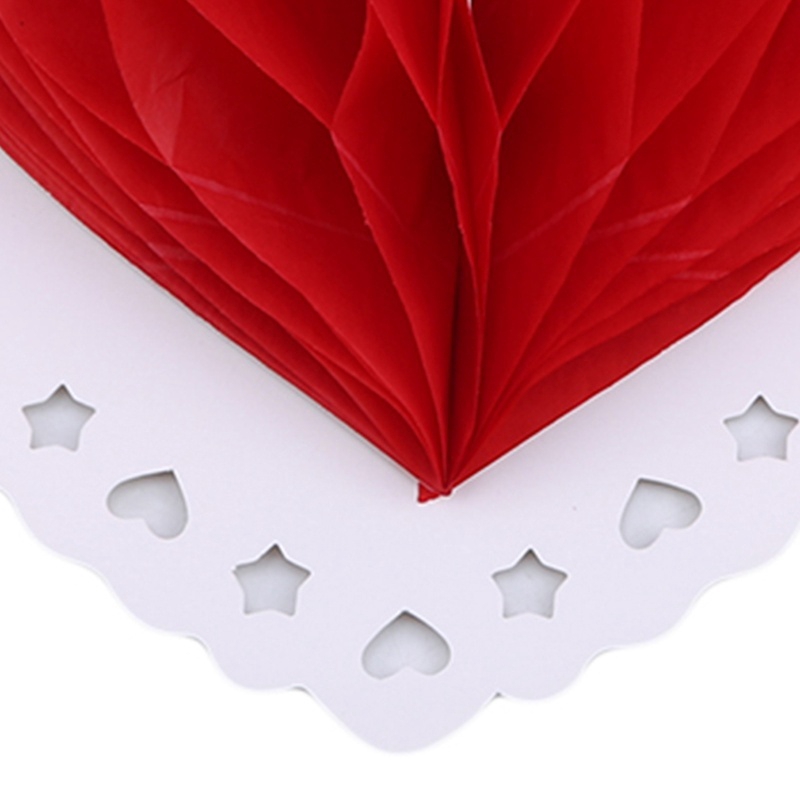 Origami hearts, folded chinese lantern. Wedding Birthday Party Decor 3d Paper Love Heart Lantern Hanging Decoration Ornaments To Valentines Day Shopee Malaysia