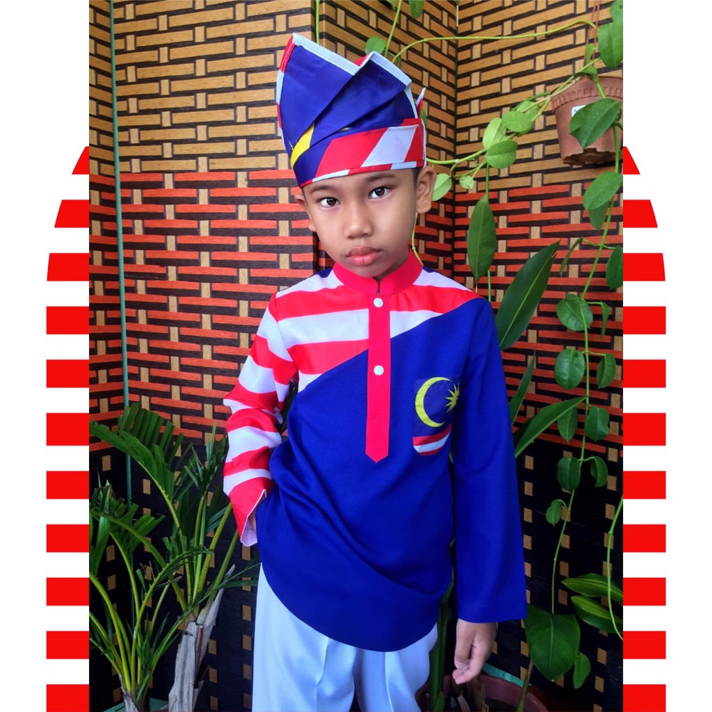 Baju Merdeka Budak Lelaki : Sambutan Hari Kemerdekaan Di Pasti Miza Talib