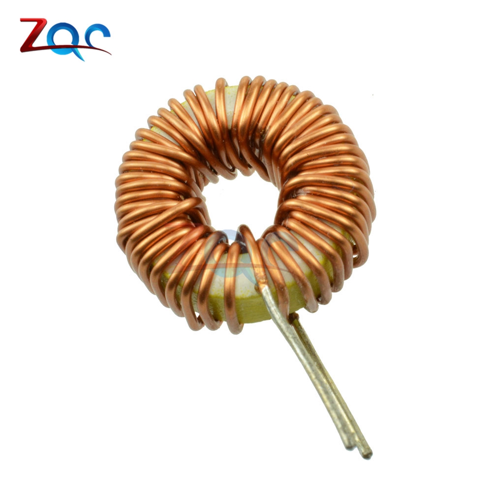 10pcs 100uh 6a Magnetic Induction Coil Toroidal Inductor Winding Inductance