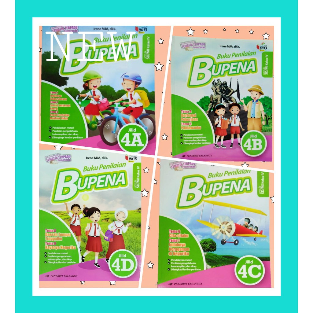 Yuk jadi yang pertama tau diskon & penawaran terbaik dari jd.id. Bupena Class 4a 4b 4c 4d Sd Mibit Erlangga Curriculum Book Shopee Malaysia