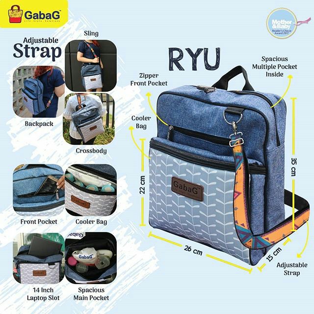 Gabag Ryu Cooler Bag Free Ice Pack Shopee Malaysia